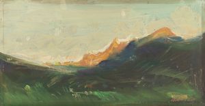 Angiolo Alebardi - Valle bergamasca