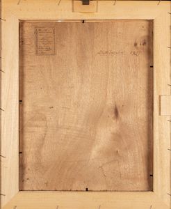 Alberto Negroni : La strada della villa a Sestola;  Montombraro, il cortile  - Asta Arte Figurativa tra XIX e XX Secolo - Associazione Nazionale - Case d'Asta italiane