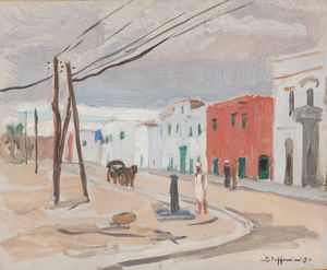 Ottavio Steffenini - Tripoli, la fontanella
