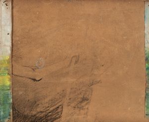 Ermenegildo Agazzi : Campagna  - Asta Arte Figurativa tra XIX e XX Secolo - Associazione Nazionale - Case d'Asta italiane