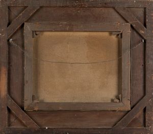 Scuola francese, inizi secolo XX : Lungo il fiume  - Asta Arte Figurativa tra XIX e XX Secolo - Associazione Nazionale - Case d'Asta italiane