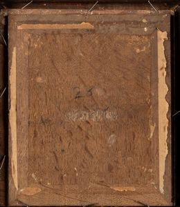 Maestro europeo del XIX secolo : Ritratto di gentiluomo con Toson d'Oro  - Asta Arte Figurativa tra XIX e XX Secolo - Associazione Nazionale - Case d'Asta italiane