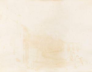 Attribuito a Francesco Fidanza (Roma, 1747 - Milano, 1819) : Inverno  - Asta Arte Figurativa tra XIX e XX Secolo - Associazione Nazionale - Case d'Asta italiane