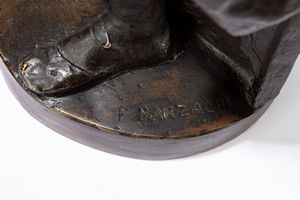 Francesco Barzaghi : Raffaello Sanzio  - Asta Arte Figurativa tra XIX e XX Secolo - Associazione Nazionale - Case d'Asta italiane