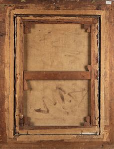 Carlo Cazzaniga : Ritratto virile  - Asta Arte Figurativa tra XIX e XX Secolo - Associazione Nazionale - Case d'Asta italiane