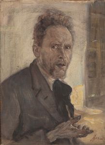 Natale Morzenti - Autoritratto