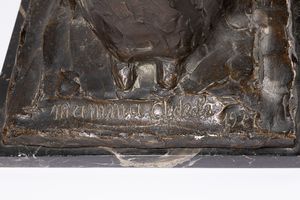 Ettore Archinti : Mamma Adele  - Asta Arte Figurativa tra XIX e XX Secolo - Associazione Nazionale - Case d'Asta italiane