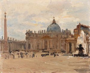 Donato Frisia - Roma, Piazza San Pietro