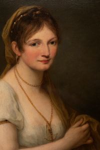 Angelica Kauffmann : Ritratto femminile  - Asta Arte Figurativa tra XIX e XX Secolo - Associazione Nazionale - Case d'Asta italiane