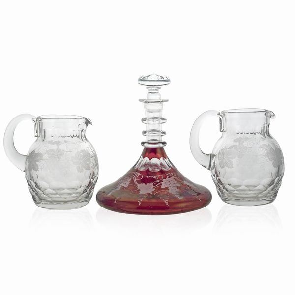 Val Saint Lambert, set da tavola (3)  - Asta Argenti e l'Arte della Tavola - Associazione Nazionale - Case d'Asta italiane