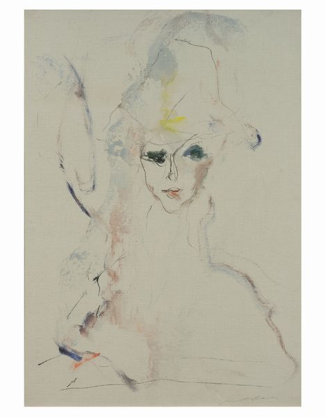 Ernesto Treccani : Volto  - Asta Dipinti e Sculture - Associazione Nazionale - Case d'Asta italiane