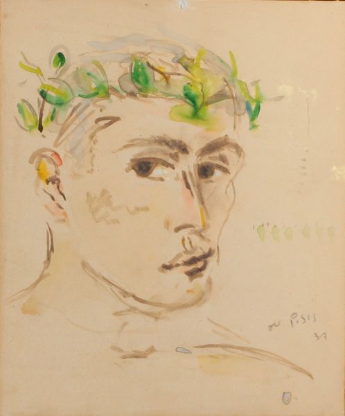 Filippo de Pisis : Fauno  - Asta Dipinti e Sculture - Associazione Nazionale - Case d'Asta italiane