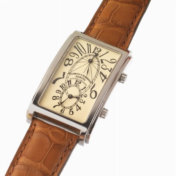 CUERVO Y SOBRINOS HABANA "PROMINENTE" REF. A1112 N. 26XX  - Asta Orologi - Associazione Nazionale - Case d'Asta italiane
