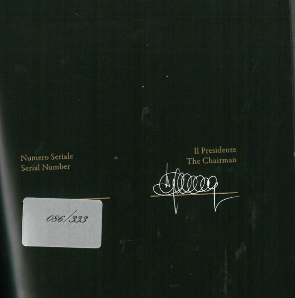 MONTEGRAPPA CHAOS OROLOGIO EDIZIONE LIMITATA N. 086/333  - Asta Orologi - Associazione Nazionale - Case d'Asta italiane