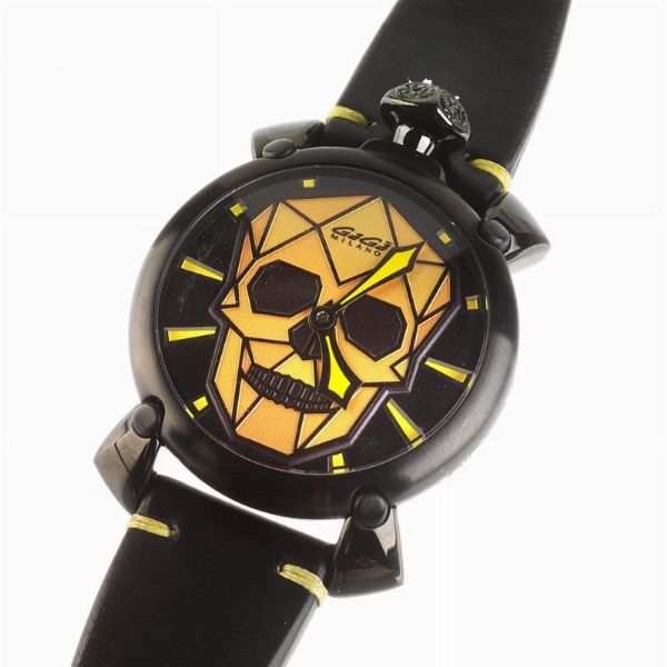 GAGA' MILANO REF. 5062 BIONIC SKULL EDIZIONE LIMITATA  - Asta Orologi - Associazione Nazionale - Case d'Asta italiane