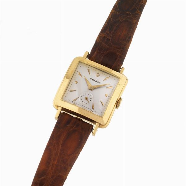 ROLEX : ROLEX CIOCCOLATINO REF. 4643 IN ORO  - Asta Orologi - Associazione Nazionale - Case d'Asta italiane