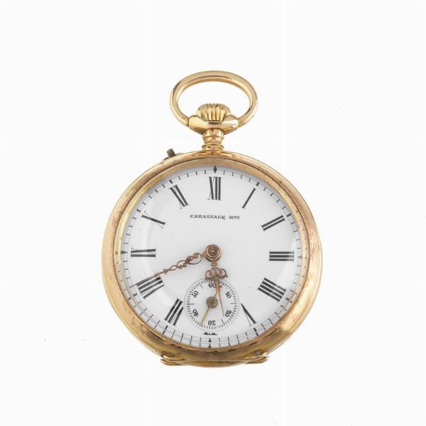 CARASSALE PICCOLO OROLOGIO DA TASCA  - Asta Orologi - Associazione Nazionale - Case d'Asta italiane