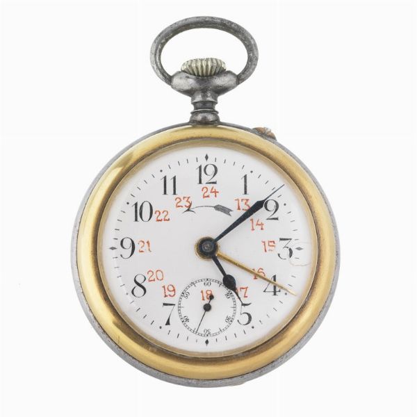 OROLOGIO DA TASCA SVEGLIARINO  - Asta Orologi - Associazione Nazionale - Case d'Asta italiane