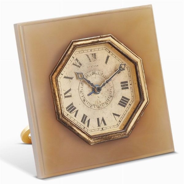 CARTIER : CARTIER OROLOGIO SVEGLIA DA TAVOLO  - Asta Orologi - Associazione Nazionale - Case d'Asta italiane