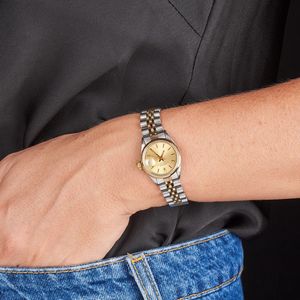 ROLEX : ROLEX DATE LADY ACCIAIO E ORO REF. 6516 N. 28755XX ANNO 1971  - Asta Orologi - Associazione Nazionale - Case d'Asta italiane