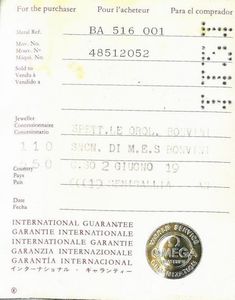 OMEGA : OMEGA OROLOGIO DA DONNA CALENDARIO E FASI LUNARI  - Asta Orologi - Associazione Nazionale - Case d'Asta italiane