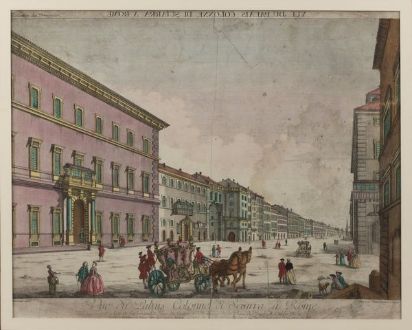 JEAN BARBAULT : Vue de la place Navone sur les ruines du Cirque Agonale à Rome  - Asta Libri, Autografi e Stampe - Associazione Nazionale - Case d'Asta italiane