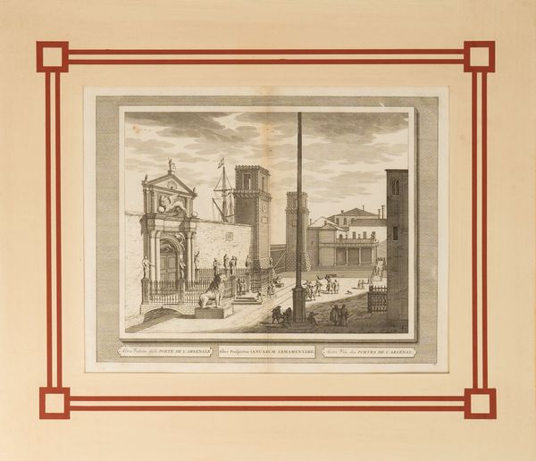 Vües des Palais, Batimens celebres, Places, Mascarades, et Autres Beautés Singulieres de la Ville de Vénise  - Asta Libri, Autografi e Stampe - Associazione Nazionale - Case d'Asta italiane