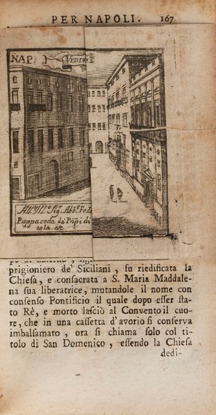 Domenico Antonio Parrino : Nuova guida de' forastieri per osservare, e godere la curiosita piu vaghe, e piu rare della fedelissima gran Napoli citta antica, e nobilissima [...], 1751  - Asta Libri, Autografi e Stampe - Associazione Nazionale - Case d'Asta italiane