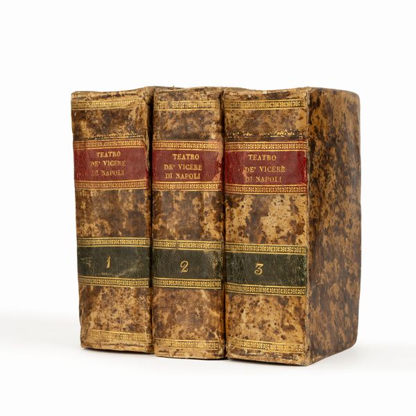 Domenico Antonio Parrino : Teatro eroico, e politico de' governi de' vicere del regno di Napoli dal tempo del Ferdinando il Cattolico fin' all'anno 1683  - Asta Libri, Autografi e Stampe - Associazione Nazionale - Case d'Asta italiane