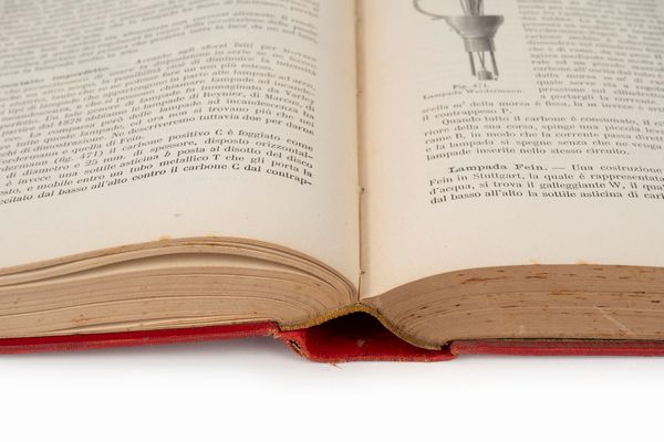 Stefano Pagliani : L'elettricità sua produzione e sue applicazioni nelle scienze nelle arti e nell'industria.  - Asta Libri, Autografi e Stampe - Associazione Nazionale - Case d'Asta italiane