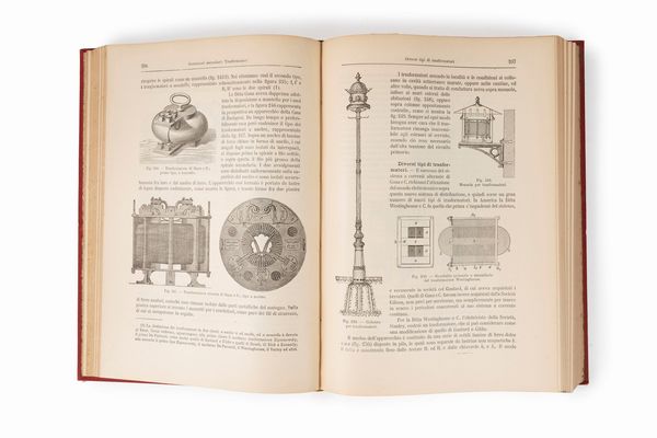 Stefano Pagliani : L'elettricità sua produzione e sue applicazioni nelle scienze nelle arti e nell'industria.  - Asta Libri, Autografi e Stampe - Associazione Nazionale - Case d'Asta italiane