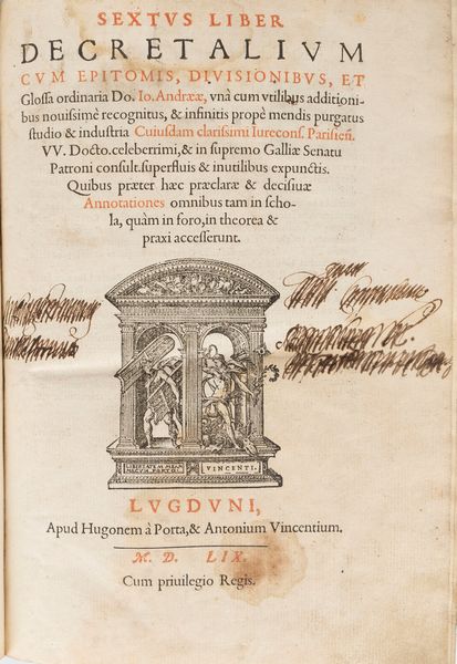 Giustiniano I [Imperatore Bizantino] : Codicis Domini Iustiniani, Constitutiones imperiales complectentis  - Asta Libri, Autografi e Stampe - Associazione Nazionale - Case d'Asta italiane