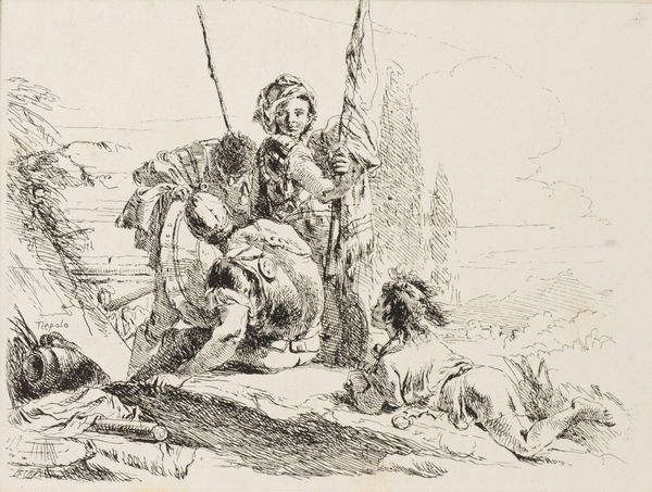 Tiepolo, Giandomenico : Incisioni  - Asta Libri, Autografi e Stampe - Associazione Nazionale - Case d'Asta italiane