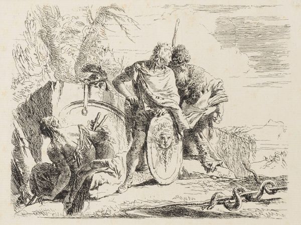 Tiepolo, Giandomenico : Incisioni  - Asta Libri, Autografi e Stampe - Associazione Nazionale - Case d'Asta italiane