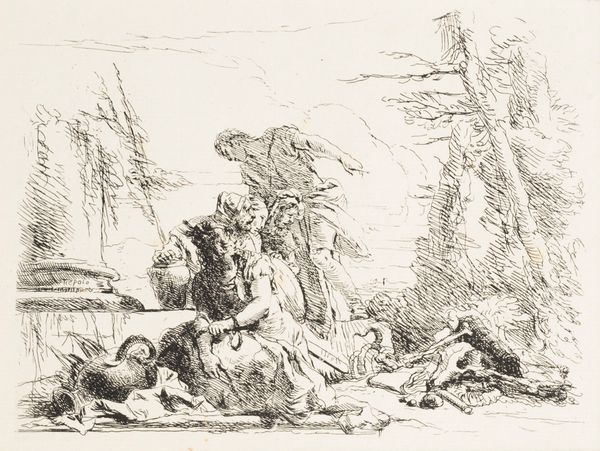 Tiepolo, Giandomenico : Incisioni  - Asta Libri, Autografi e Stampe - Associazione Nazionale - Case d'Asta italiane