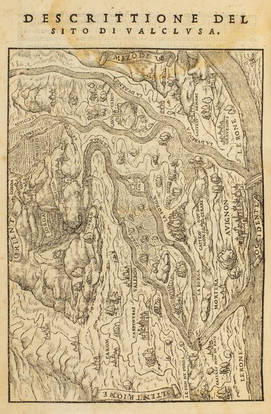 Petrarca, Francesco : Il Petrarcha con l'espositione di Alessandro Vellutello. Di novo ristampato con le Figure a i Trionphi, et con piu cose vtili in varii luoghi aggiunti.  - Asta Libri, Autografi e Stampe - Associazione Nazionale - Case d'Asta italiane