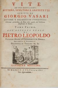 Vasari, Giorgio - Vite de' più eccellenti pittori scultori ed architetti