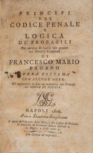 Francesco Mario Pagano - Principi del codice penale
