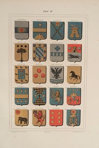 Vincenzo Palizzolo Gravina : Il Blasone in Sicilia ossia raccolta araldica.  - Asta Libri, Autografi e Stampe - Associazione Nazionale - Case d'Asta italiane