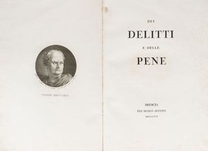 CESARE BECCARIA - Dei delitti e delle pene