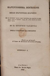 Ferdinando Galiani - Opuscoli editi ed inediti.