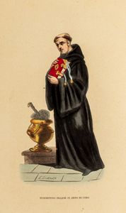 Cibrario, Luigi : Descrizione storica degli ordini religiosi  - Asta Libri, Autografi e Stampe - Associazione Nazionale - Case d'Asta italiane