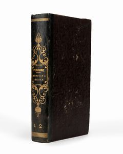 Pietro Perrone : Trattato di medicina legale fondato sopra una diagnostica e logica medico-giudiziaria.  - Asta Libri, Autografi e Stampe - Associazione Nazionale - Case d'Asta italiane