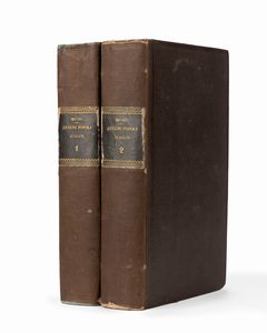 Giuseppe Micali : Storia degli antichi popoli italiani. Edizione seconda accresciuta di una prefazione e di alcune annotazioni dell'editore.  - Asta Libri, Autografi e Stampe - Associazione Nazionale - Case d'Asta italiane