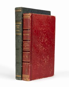 Andrea Cacciatore : Esame della Storia del Reame di Napoli di Pietro Colletta dal 1794 al 1825;  Storia del Regno di Napoli.  - Asta Libri, Autografi e Stampe - Associazione Nazionale - Case d'Asta italiane
