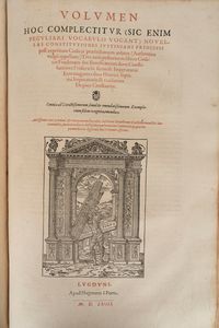 Giustiniano I [Imperatore Bizantino] : Institutionum D. Iustiniani sacratissimi imperatoris libri quatuor, ad vetustissimorum simul et emendatissimorum exemplarium fidem summa diligentia reconditi  - Asta Libri, Autografi e Stampe - Associazione Nazionale - Case d'Asta italiane