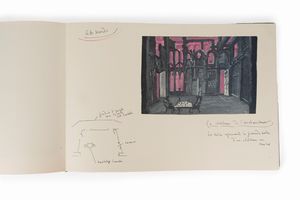 Fabrizio Clerici - I cavalieri della tavola rotonda. Dramma in tre atti. Taccuino scenico di  Fabrizio Clerici.