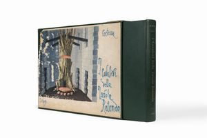 Fabrizio Clerici : I cavalieri della tavola rotonda. Dramma in tre atti. Taccuino scenico di  Fabrizio Clerici.  - Asta Libri, Autografi e Stampe - Associazione Nazionale - Case d'Asta italiane