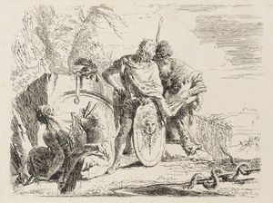Tiepolo, Giandomenico : Incisioni  - Asta Libri, Autografi e Stampe - Associazione Nazionale - Case d'Asta italiane