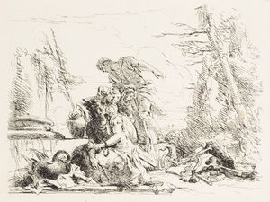 Tiepolo, Giandomenico : Incisioni  - Asta Libri, Autografi e Stampe - Associazione Nazionale - Case d'Asta italiane